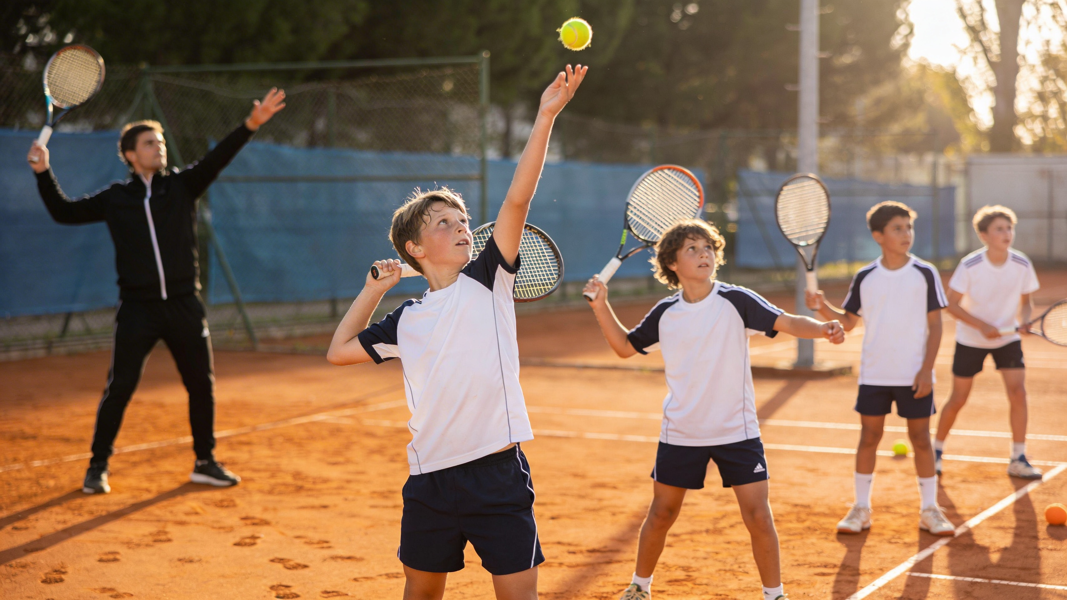 Entraînement collectif — Académie Tennis Stade Montois